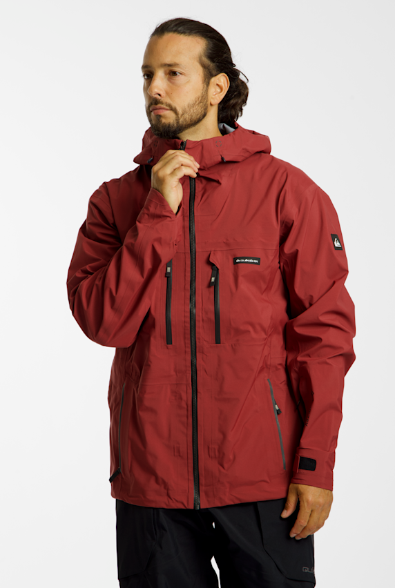 Quiksilver Highline Pro 3L Gore-Tex® giacca da sci/snowboard uomo Bordeaux 59420 1