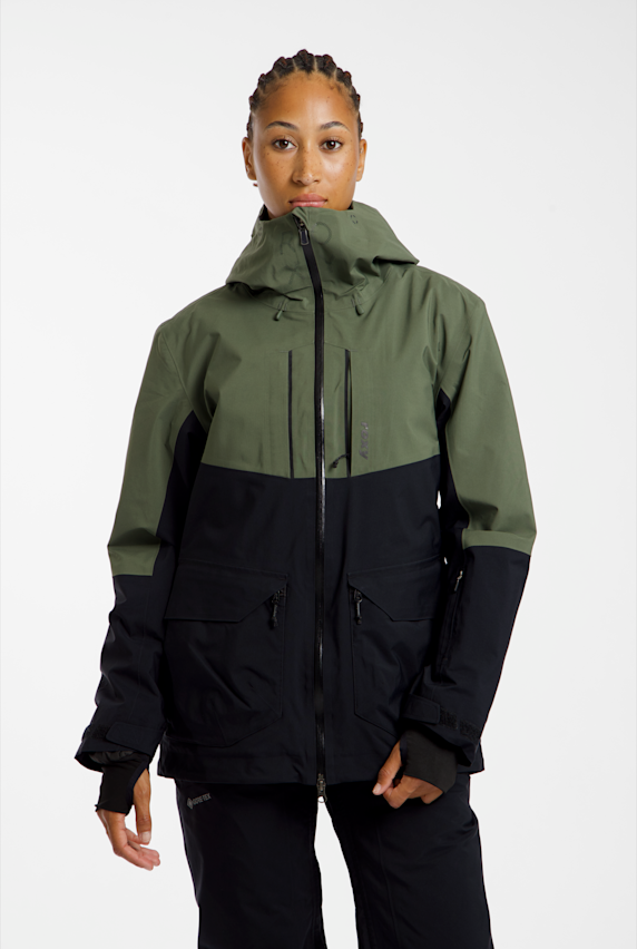 Roxy Purelines Stretch Gore-Tex® giacca da sci/snowboard donna Verde 61454 1