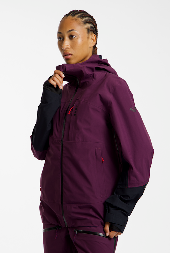 Roxy Lunalite 3L Gore-Tex® giacca da sci/snowboard donna Bordeaux 61464 1