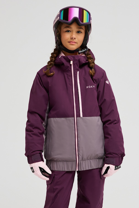 Roxy Crystal Clear 10K Kinder Ski-/Snowboardjacke Bordeaux 61475 1