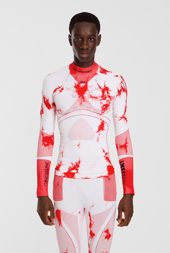X Bionic Energy Accumulator Swiss Ski manche longue thermique hommes Rouge 62757 1