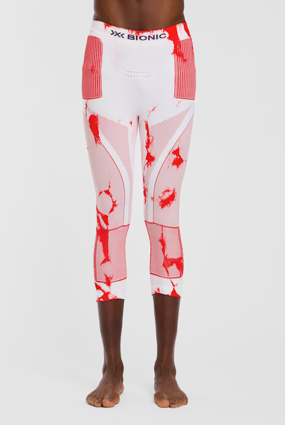 X Bionic Energy Accumulator Swiss Ski leggings termici 3/4 uomo Rosso 62758 1