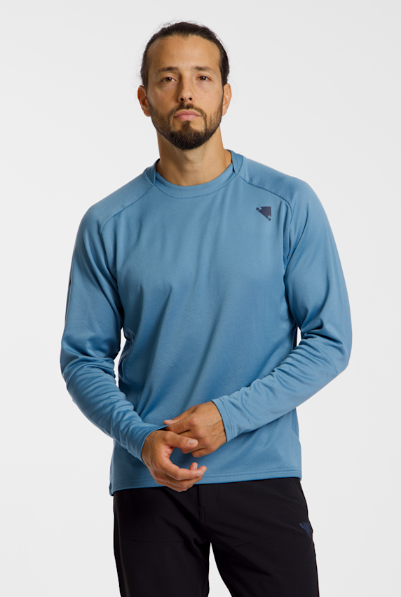 Endura AllTrack Rout Fleece maillot de bike hommes Bleu 69632 1