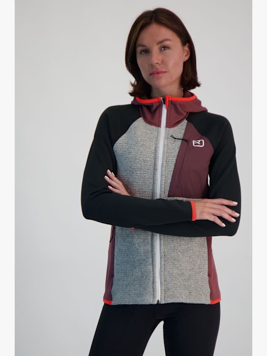 Ortovox Fleece GP Classic Knit Hoody Damen Midlayer Lila