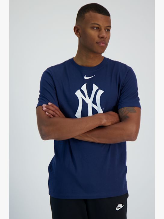 Nike New York Yankees Large Logo Herren T-Shirt Blau | ochsnersport.ch