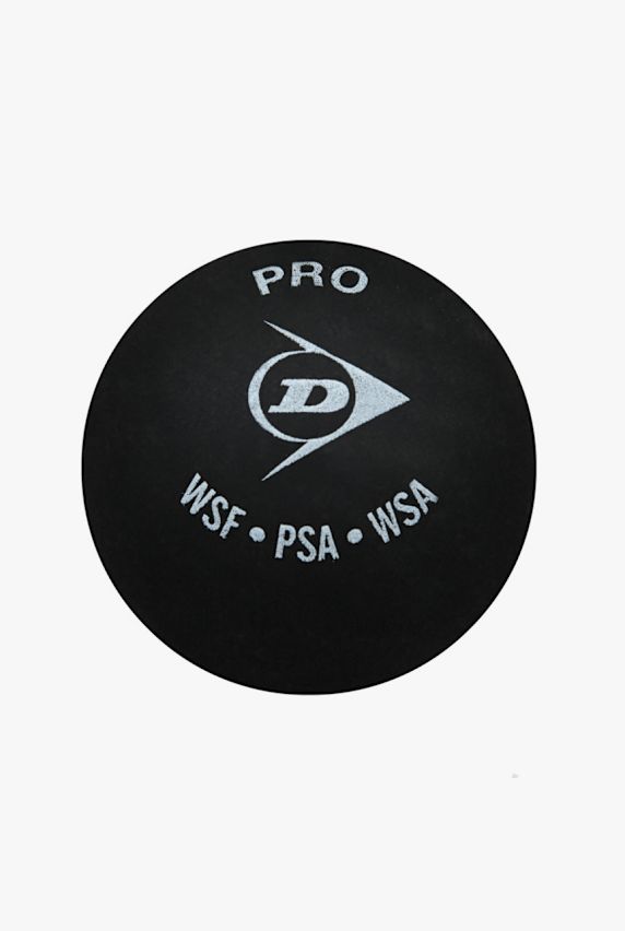 Dunlop Pro pallina da squash Nero 163 1