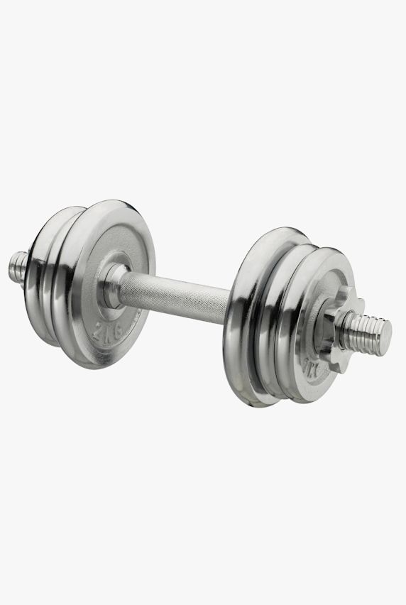 POWERZONE 10 kg set d'haltères Argent 221 1