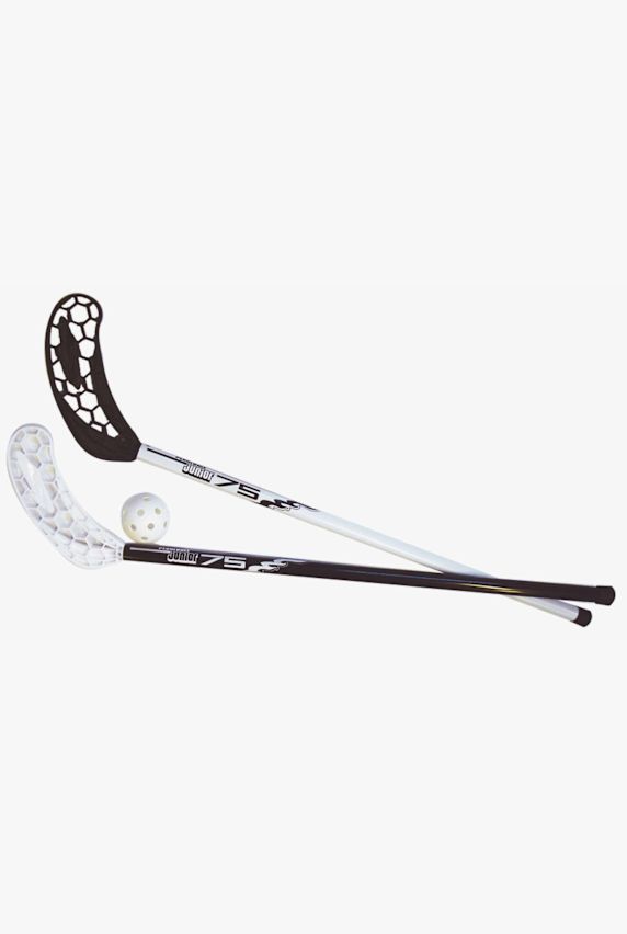 POWERZONE Kinder Unihockey Set Schwarz 320 1