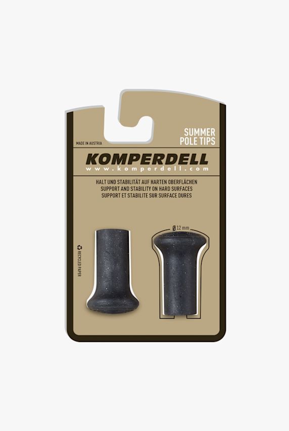 Komperdell 12 mm embout en caoutchouc Noir 340 1