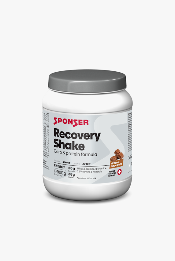 Sponser Recovery Shake Chocolate 900 g Getränkepulver Blau 379 1