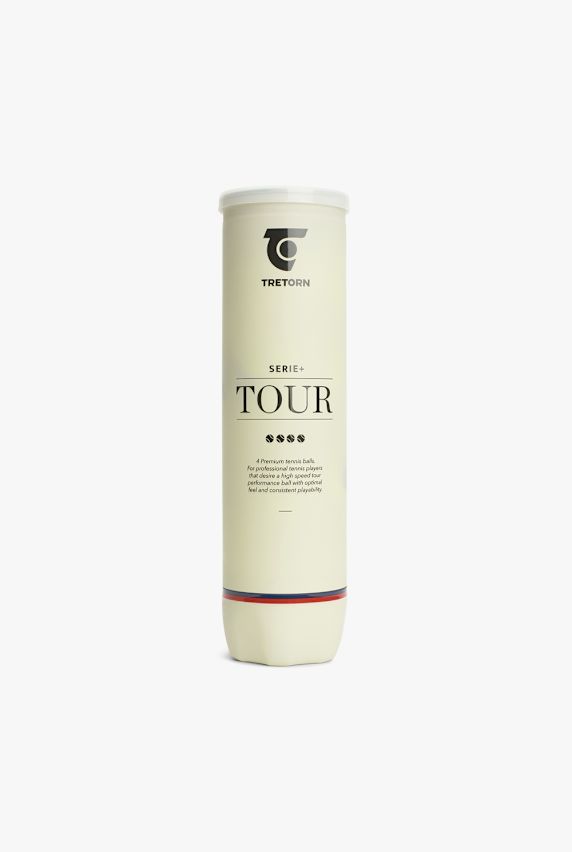 Tretorn Serie+ Tennisball Gelb 393 1