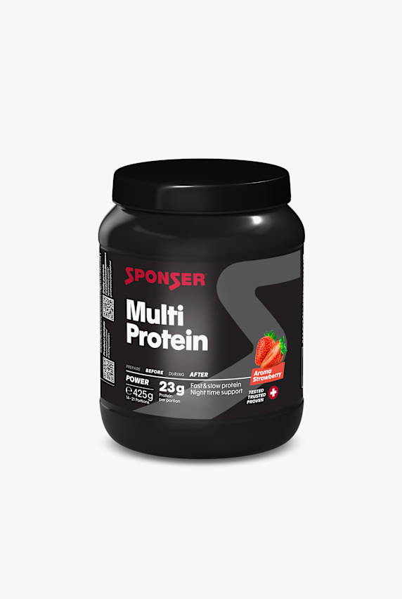 Sponser Multi Protein Strawberry 425 g polvere proteica Grigio 421 1