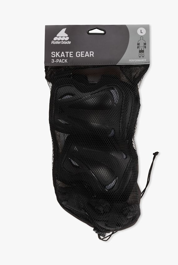 Rollerblade 3-Pack Skate Gear set di protezione bambini Nero 445 1
