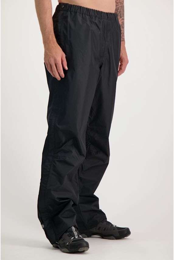 VAUDE Fluid II Full-Zip pantalon imperméable hommes Noir 699 1