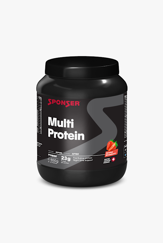 Sponser Multi Protein Strawberry 850 g Proteinpulver Grau 893 1