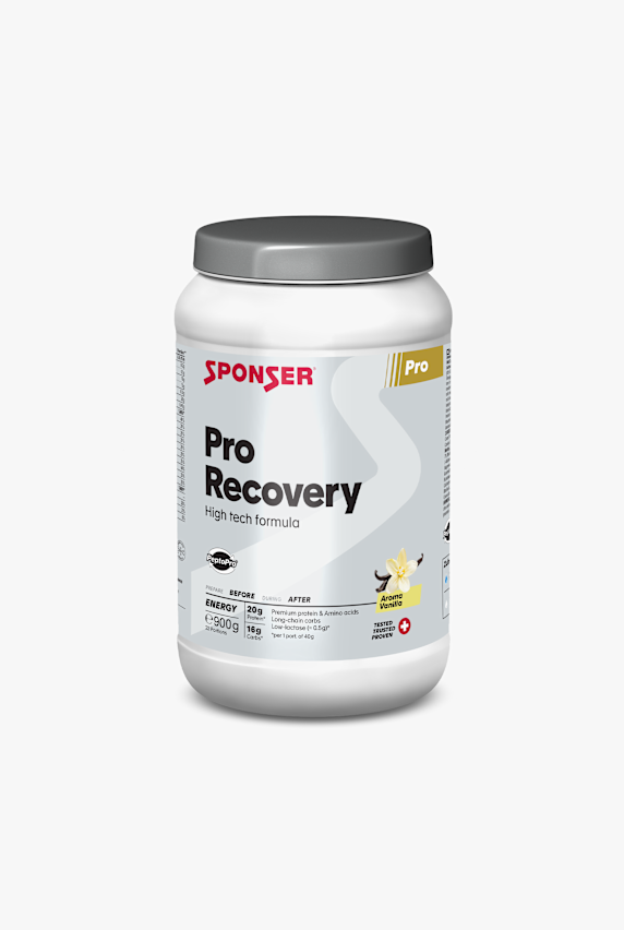 Sponser Pro Recovery Vanille 800 g Proteinpräparat Rot 880 1