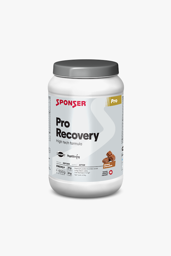 Sponser Pro Recovery chocolate 800 g preparato proteico Nero 900 1