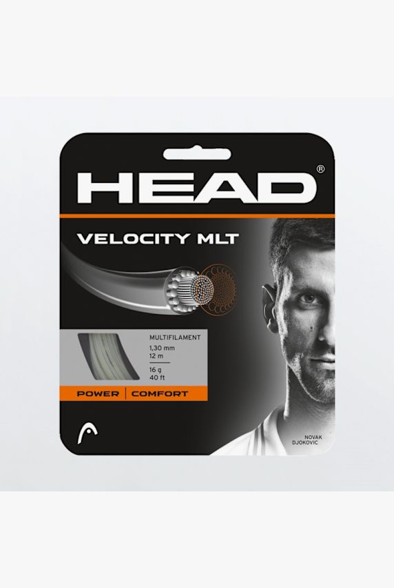 HEAD Velocity MLT 1.30 mm Tennissaite Weiss 953 1