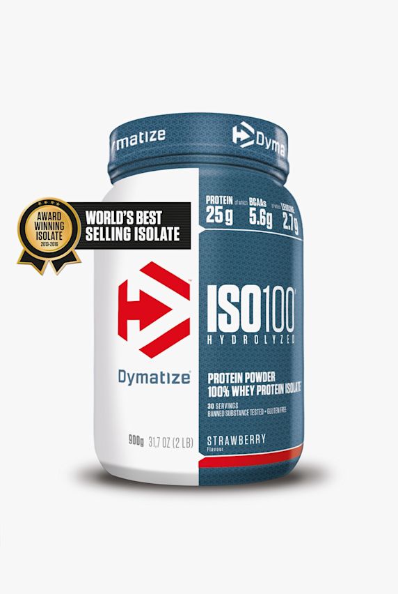 Dymatize Iso 100 Strawberry Blast 900 g Proteinpulver Multicolor 1079 1