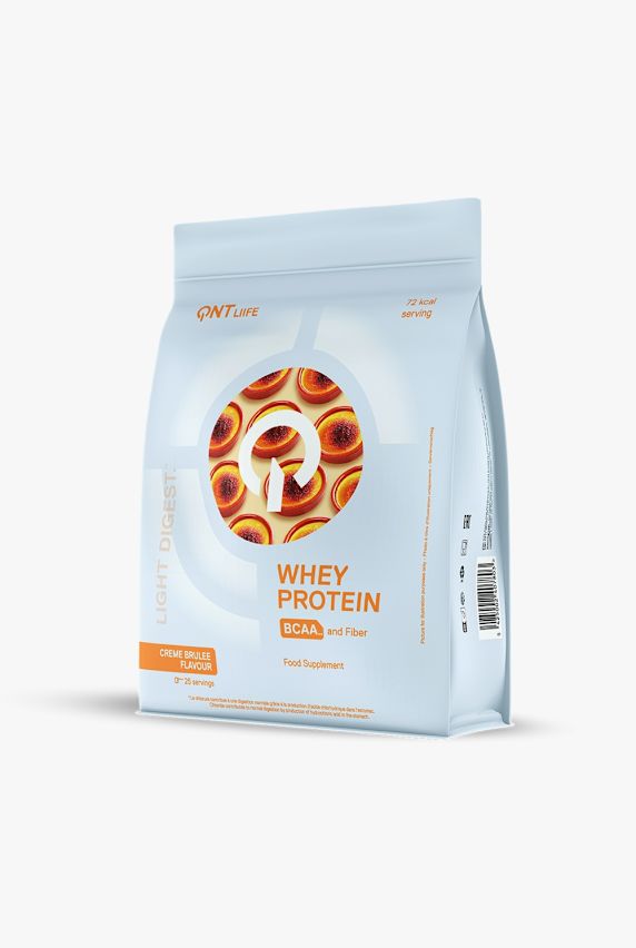 QNT Light Digest Whey Creme brulée 500 g Proteinpulver Weiss 1131 1