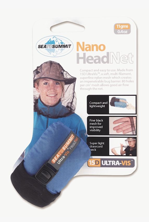 Sea to Summit Nano Kopfnetz Blau 1233 1