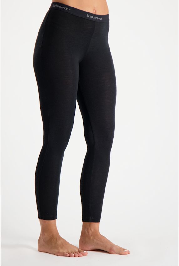 icebreaker Merino 175 Everyday leggings termici donna Nero 1484 1