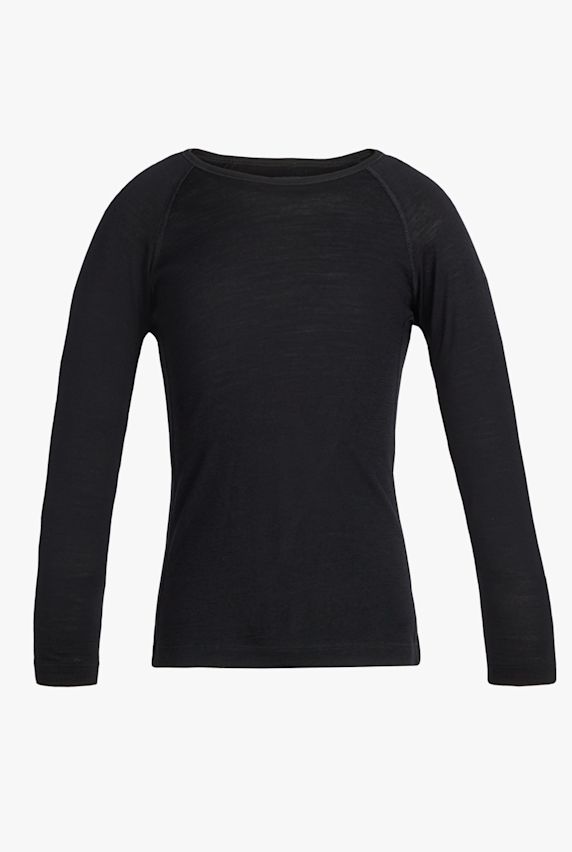icebreaker Merino 200 Oasis manche longue thermique enfants Noir 59482 1