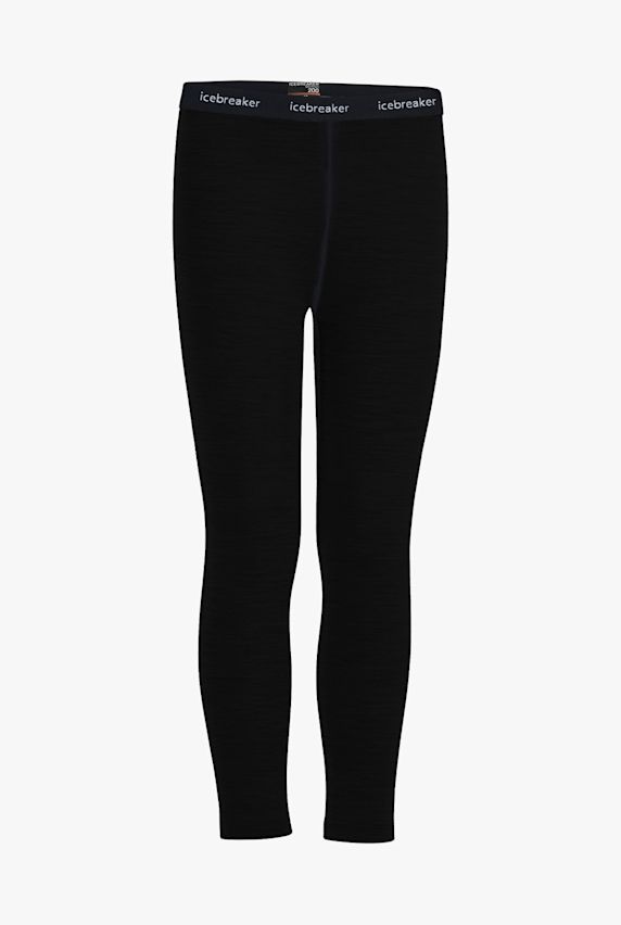 icebreaker Merino 200 Oasis Kinder Thermohose Schwarz 59480 1