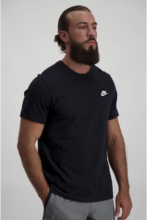 Nike Club t-shirt uomo Nero 1772 1