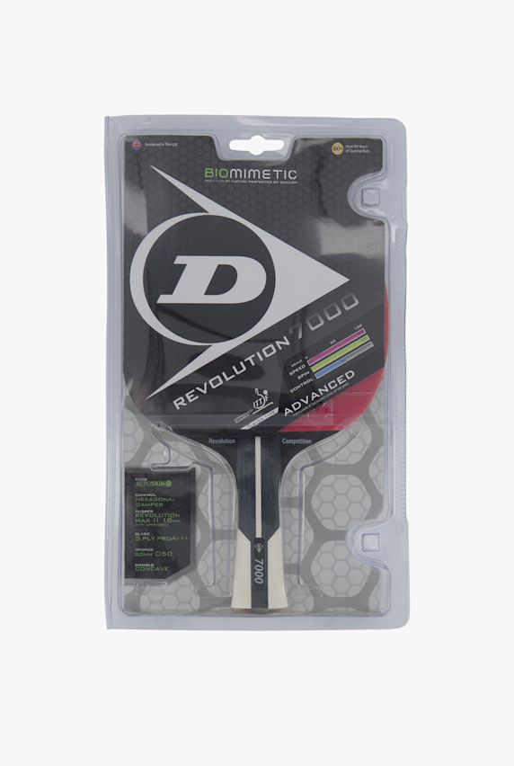 Dunlop Revolution 7000 Competition racchetta da ping pong Nero 2552 1