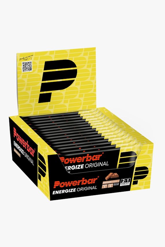 Powerbar Energize Original Chocolate 15 x 55 g Sportriegel Grau 2841 1