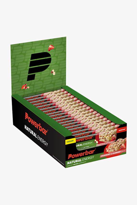Powerbar Natural Energy Cereal Strawberry&Cranberry 18 x 40 g Sportriegel Grün 2843 1