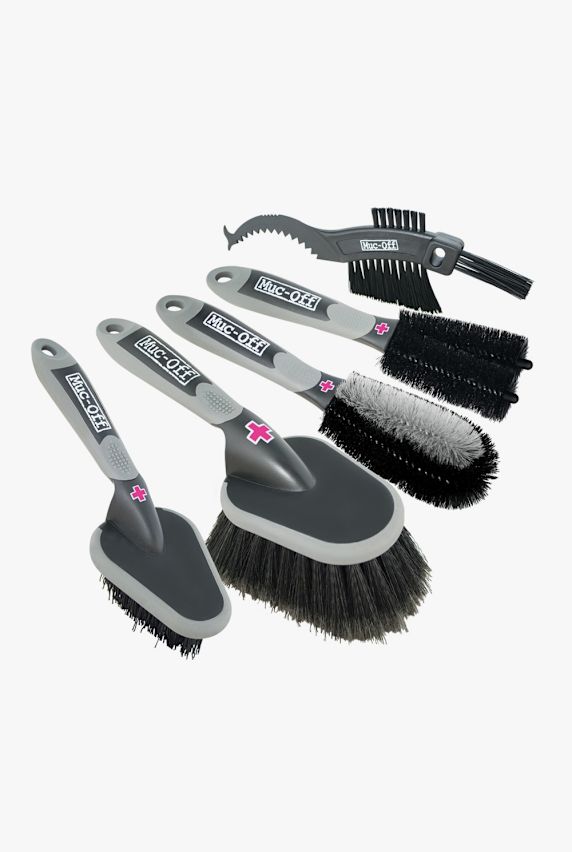 Muc-Off 5-Pack set di spazzole Nero 3001 1