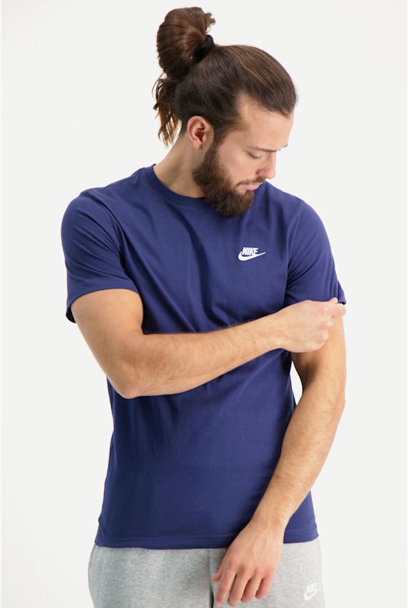 Nike Club t-shirt uomo Blu 3593 1