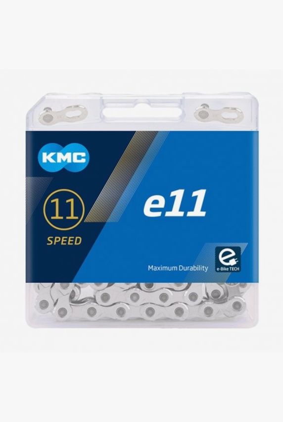 KMC e11 122 Links chaîne de vélo Argent 3771 1