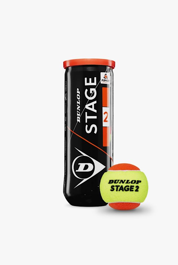 Dunlop Stage 2 balles de tennis Orange 3873 1