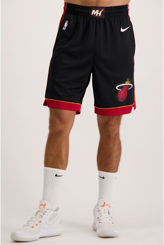 Nike Miami Heat short de basket hommes Noir 3927 1