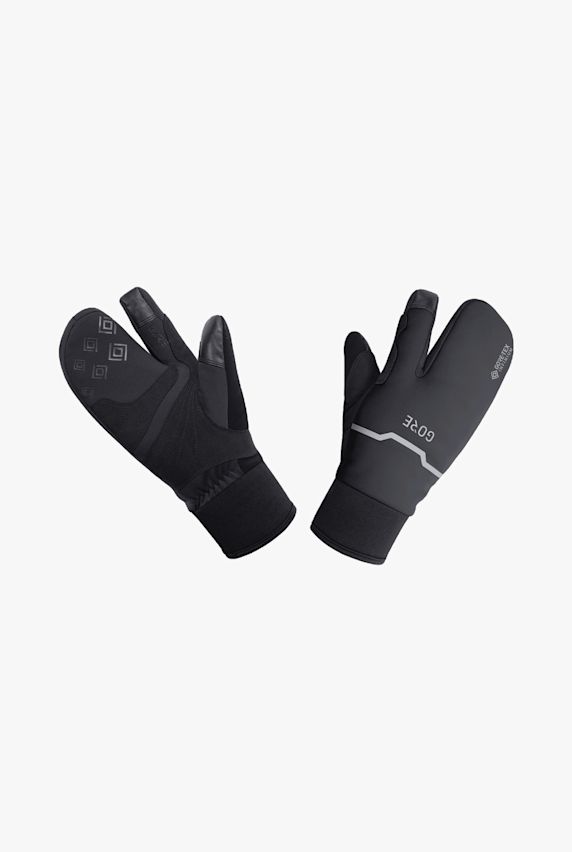 GORE BIKE WEAR Thermo Split guanti per bicicletta uomo Nero 4105 1
