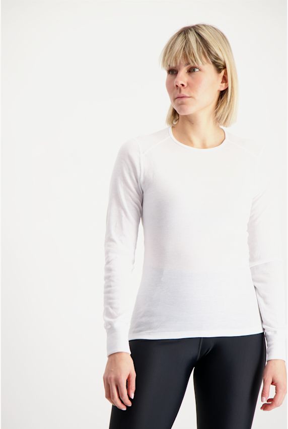 Odlo Active Warm Damen Thermo Longsleeve Weiss 4113 1