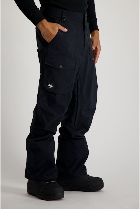 Quiksilver Utility pantaloni da sci/snowboard uomo Nero 4189 1