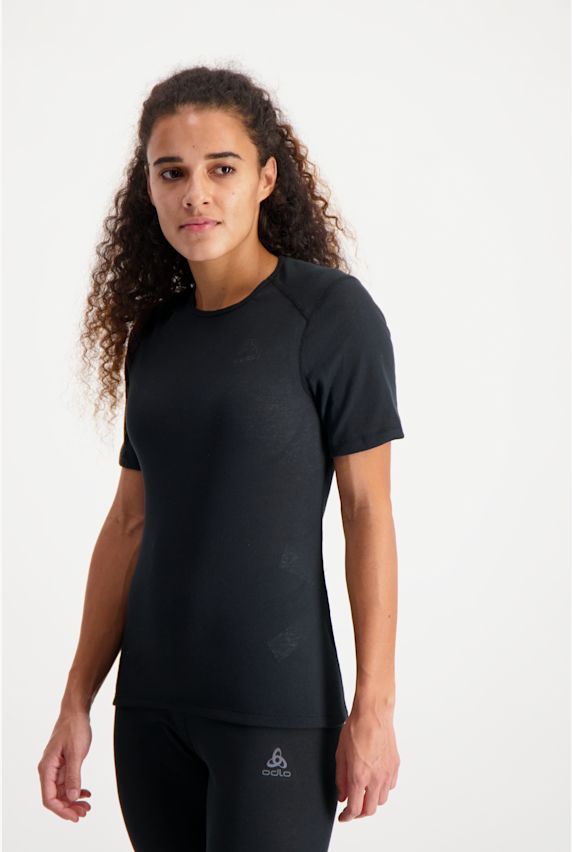 Odlo Active Warm t-shirt termica donna Nero 4243 1