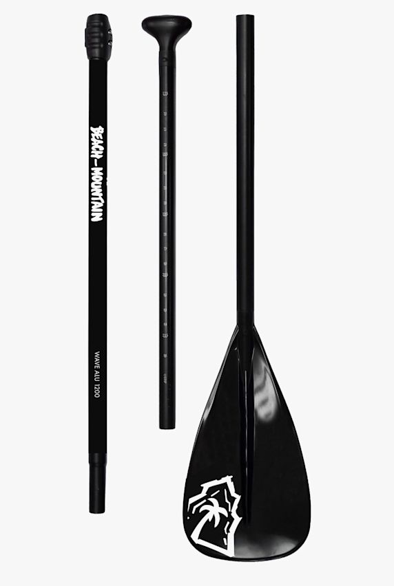 BEACH MOUNTAIN Aluminium pagaie Noir 5523 1