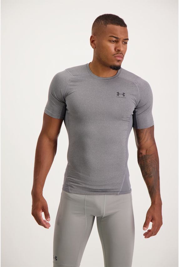 Under Armour HeatGear® Armour t-shirt uomo Grigio 5830 1