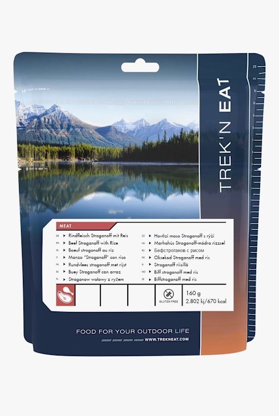 Trek'n Eat Boeuf stroganoff au riz alimentation outdoor Bleu 6681 1