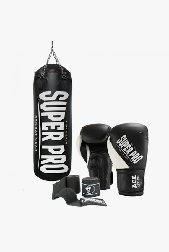 adidas Super Pro Combat Gear Water Air set de sacs de boxe Noir 6841 1