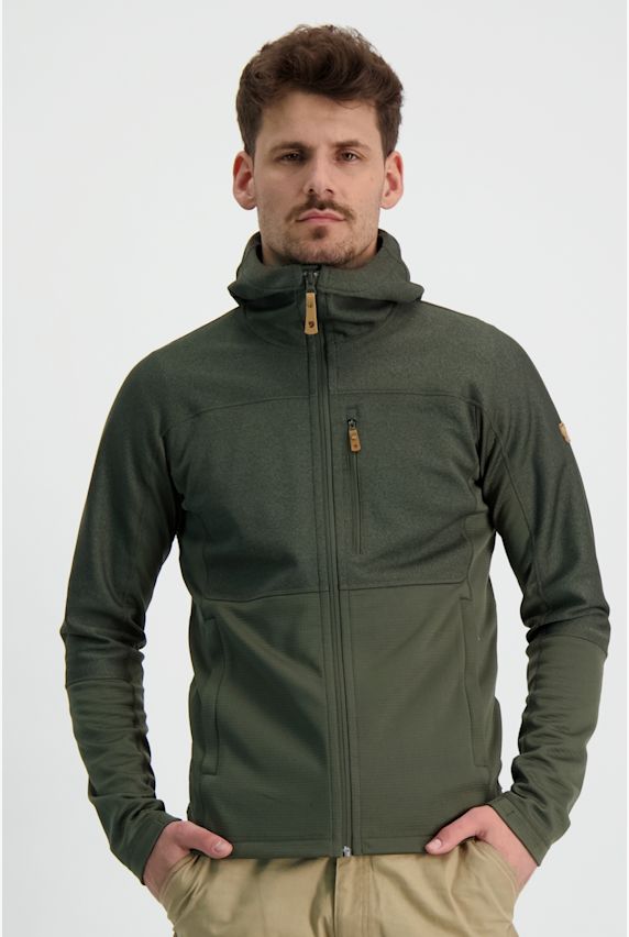 Fjällräven Abisko Trail Fleece Herren Midlayer Grün 9696 1