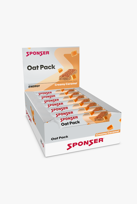 Sponser Oat Pack Creamy-Caramel 25 x 50 g Sportriegel Grau 9708 1