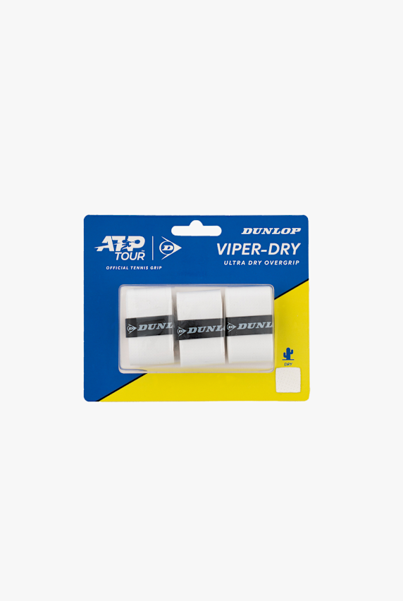 Dunlop Viper-Dry Overgrip Griffband Weiss 9932 1