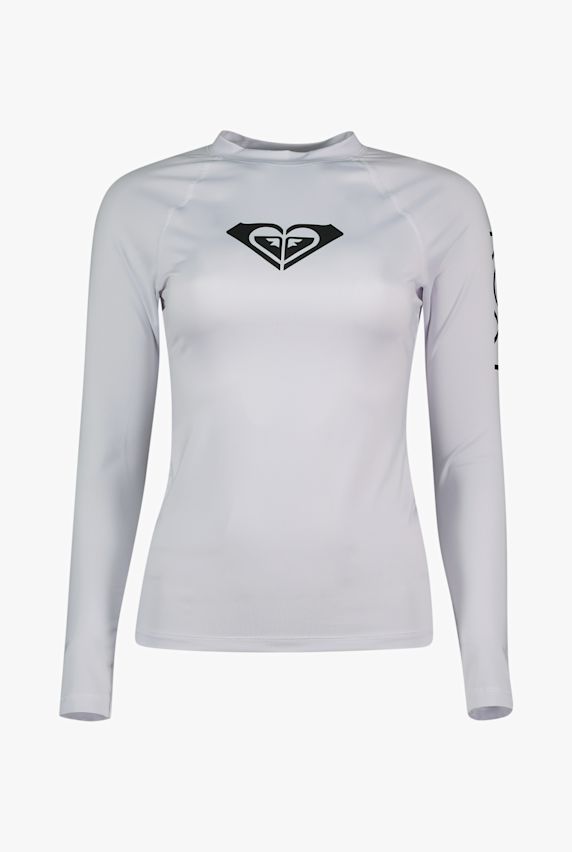 Roxy Whole Hearted 50+ shirt en lycra femmes Blanc 11125 1