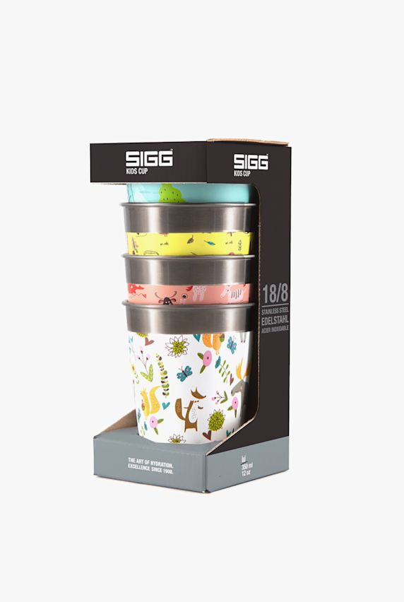 Sigg 4- Pack 350 ml tasse enfants Multicolore 11770 1
